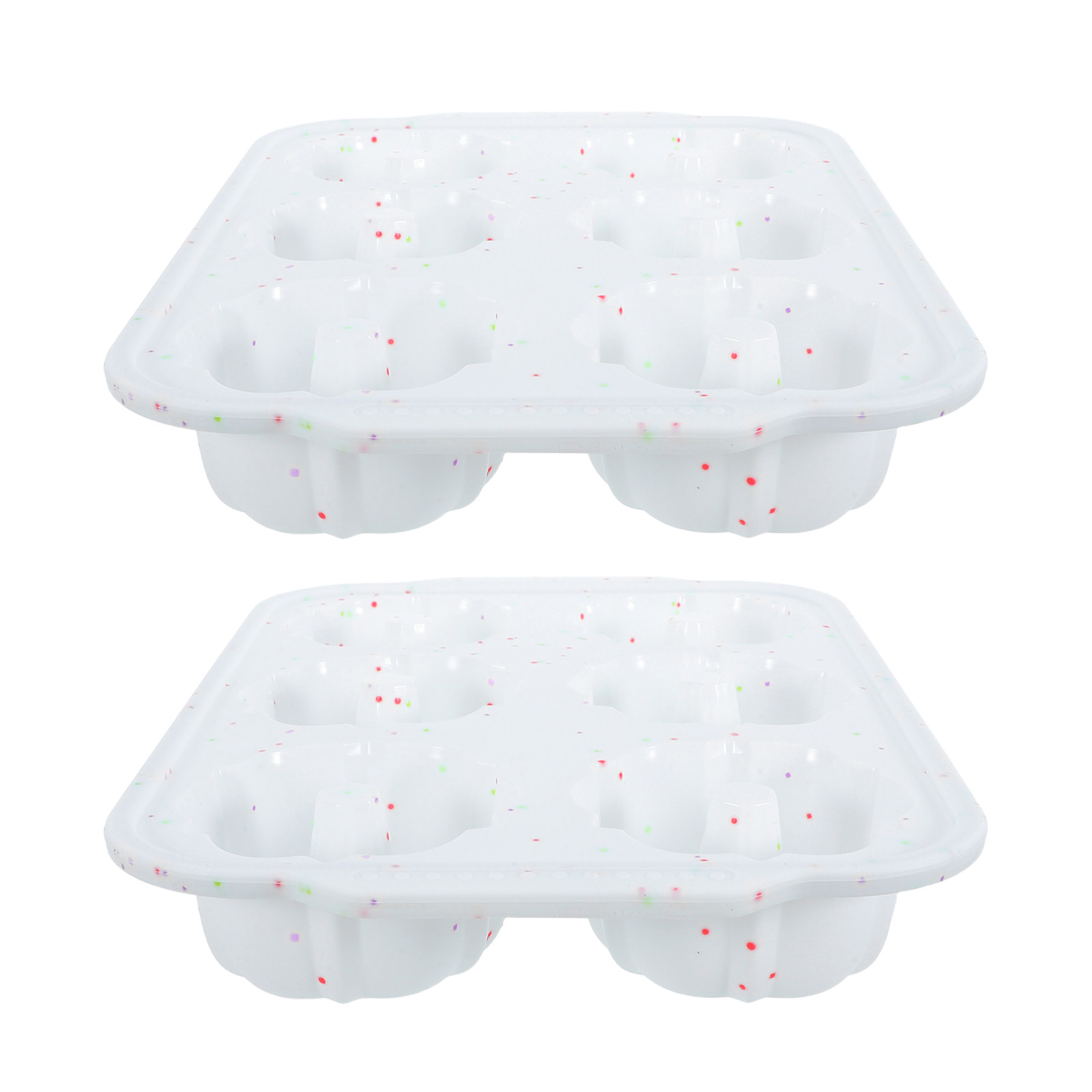Donut Mold Silicone - 2Pcs Cetakan Kue Silikon Bentuk Donat