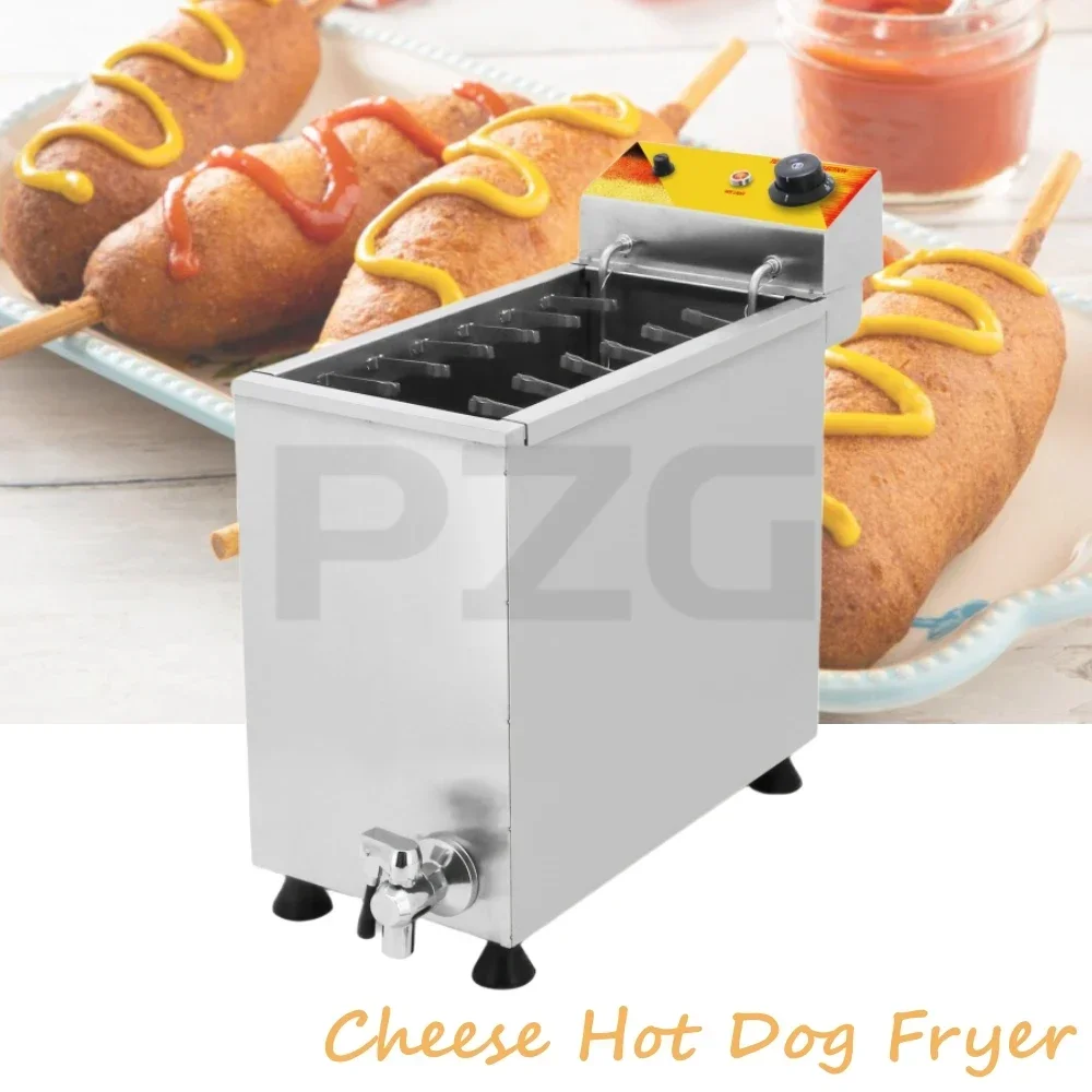 Corn Dog Stick - Mesin Penggorengan Listrik Kapasitas Besar Komersial