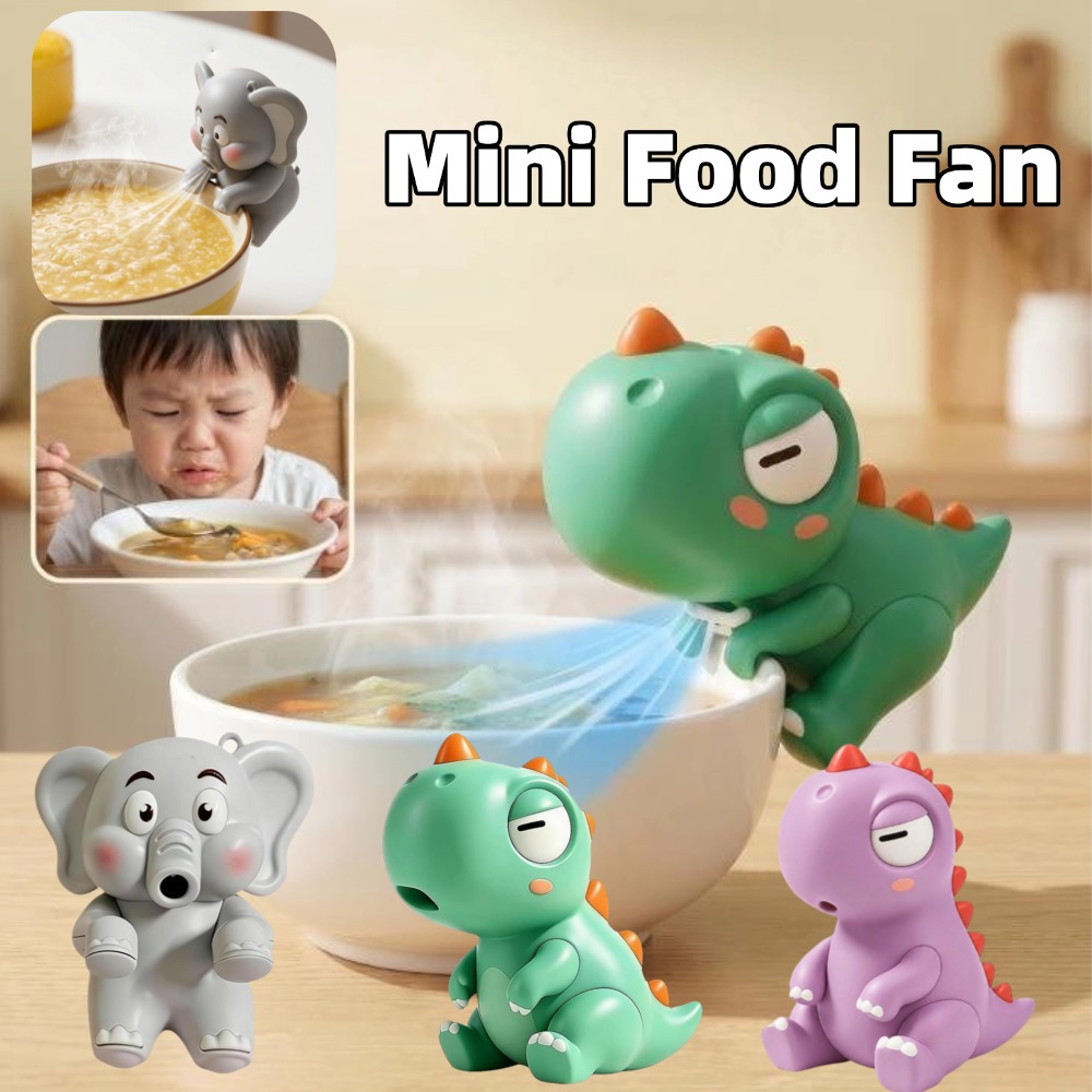 Dim Sum Basket - Kipas Pendingin Makanan Bentuk Dinosaurus &