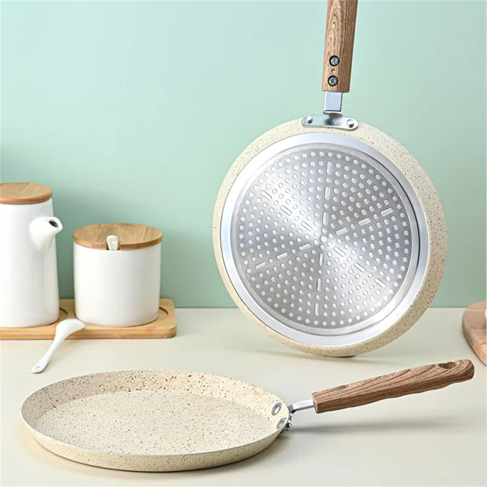 Mini Pancake Griddle - Wajan penggorengan anti lengket, wajan panekuk