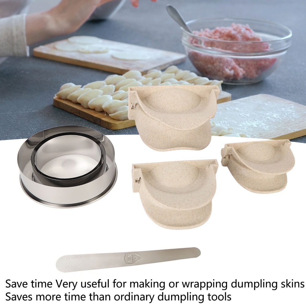 Set Alat Pembuat Pangsit Plast - Dumpling Press Set ulasan dan harga