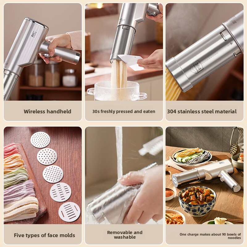 Pembuat Pasta Genggam dari Baj - Churros Maker Gun ulasan dan harga