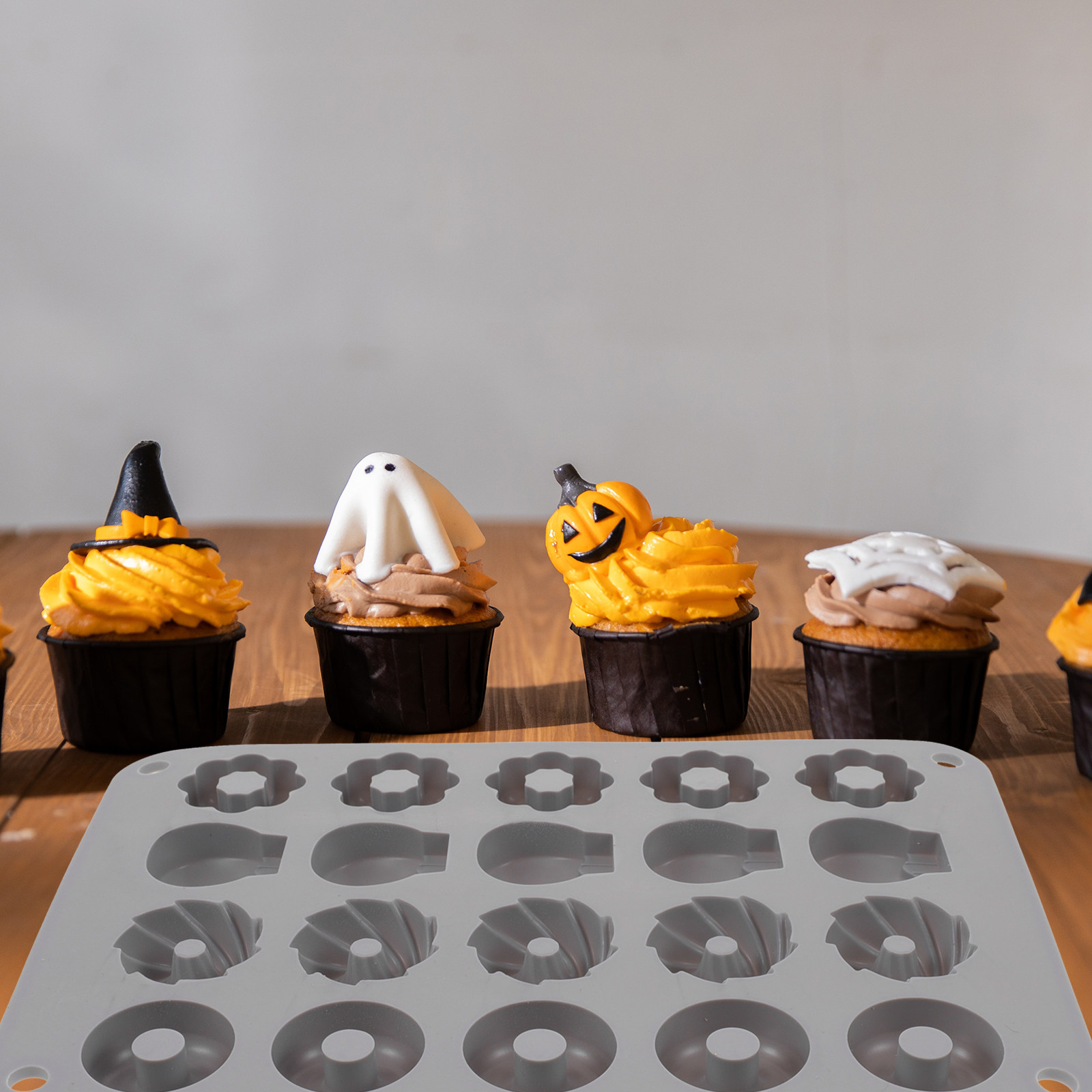Cetakan Donat Cokelat Mini Sil - Donut Mold Silicone ulasan dan harga